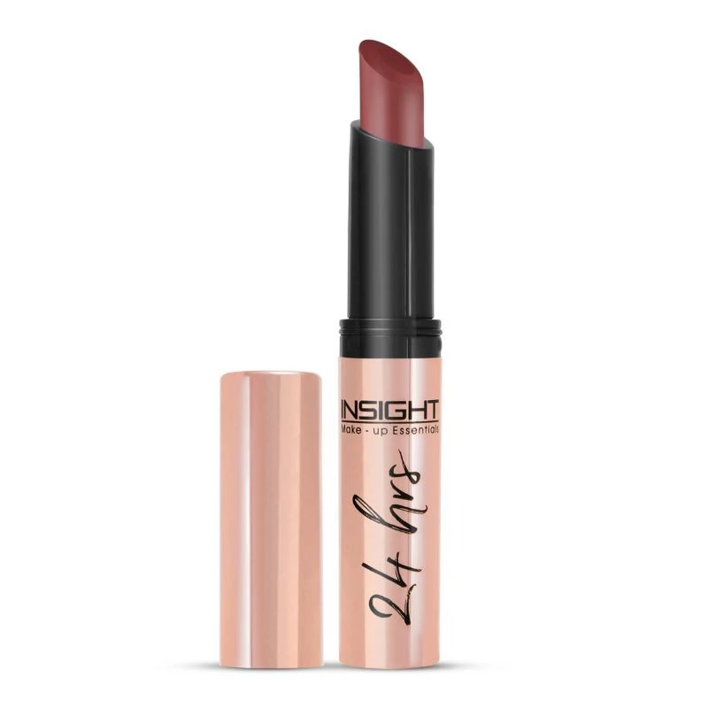 Insight Cosmetics 24 Hrs Non Transfer Matte Lipstick, Stay Basic-8.webp